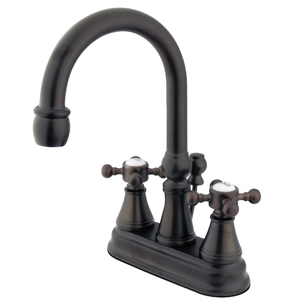 4" Centerset Bathroom Faucet, Oil Rubbed Bronze